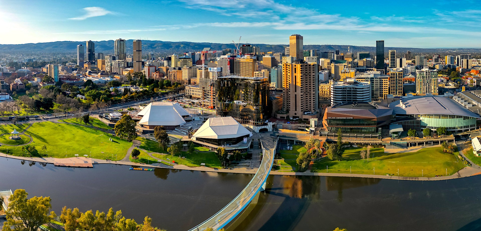 Adelaide city skyline